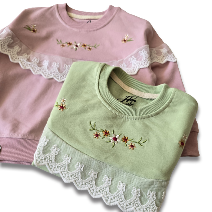 بلوز یقه دانتل